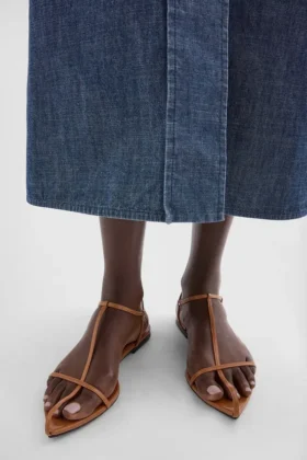 Cage Flat Sandal