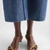 Cage Low-Heel Sandal