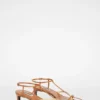 Cage Low-Heel Sandal