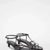 Cage Low-Heel Sandal