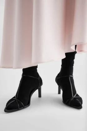 Cage Medium-Heel Sandal