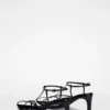 Cage Medium-Heel Sandal