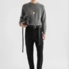 Cashmere Blend Crew-Neck Sweater