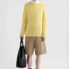 Cashmere Blend Crew-Neck Sweater