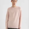 Cashmere Blend Crew-Neck Sweater