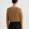 Cashmere Blend Crew-Neck Sweater