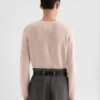 Cashmere Blend Crew-Neck Sweater