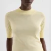 Cashmere Blend Knit T-Shirt