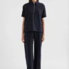 Cotton Blend Polo T-Shirt