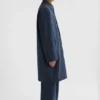 Cotton Blend Poplin Coat