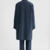 Cotton Blend Poplin Coat