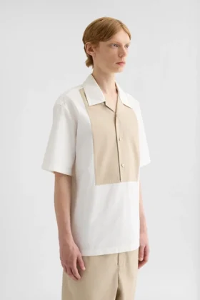Cotton Blend Poplin Shirt
