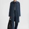 Cotton Blend Poplin Trousers