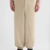 Cotton Blend Poplin Trousers