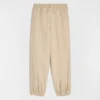 Cotton Blend Poplin Trousers