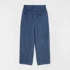 Cotton Chambray Tapered Trousers