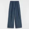 Cotton Chambray Trousers