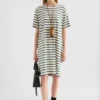 Cotton Crew-Neck Dress