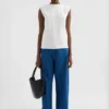 Cotton Jersey Crew-Neck Top