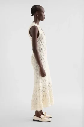 Cotton Knit Dress