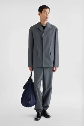 Cotton Malfilé Deconstructed Jacket