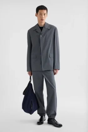 Cotton Malfilé Trousers