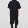 Cotton Mock-Neck T-Shirt