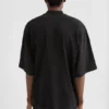 Cotton Mock-Neck T-Shirt