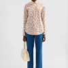 Cotton Muslin Printed Shirt