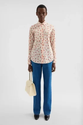 Cotton Muslin Printed Shirt