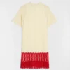 Cotton Pointelle Mini Dress