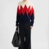 Cotton Pointelle Sweater