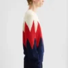 Cotton Pointelle Sweater