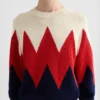 Cotton Pointelle Sweater