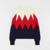 Cotton Pointelle Sweater