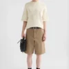 Cotton Pointelle T-Shirt
