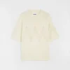 Cotton Pointelle T-Shirt