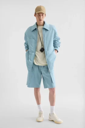 Cotton Poplin Cargo Shorts