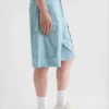 Cotton Poplin Cargo Shorts