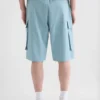 Cotton Poplin Cargo Shorts