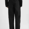 Cotton Poplin Cargo Trousers