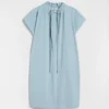 Cotton Poplin Dress