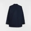 Cotton Poplin Ruffle Shirt