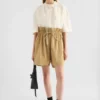 Cotton Poplin Shorts