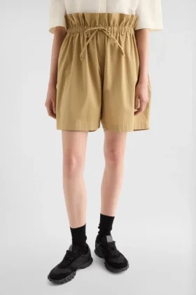 Cotton Poplin Shorts