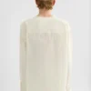 Cotton Poplin V-Neck Shirt