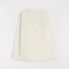 Cotton Poplin V-Neck Shirt