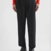 Cotton Tapered Trousers