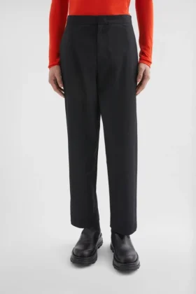 Cotton Tapered Trousers