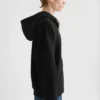 Cotton Terry Zip-Up Sweatshirt